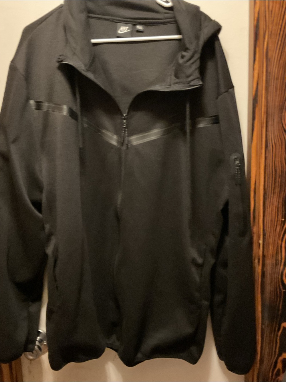 Nike Black Performance Full-Zip Softshell Jacket